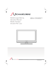 Schaub Lorenz 22LE-D5500CT User's Manual