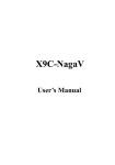 Sceptre Technologies X9C-NagaV User's Manual