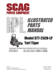Scag Power Equipment STT-25CH-LP User's Manual