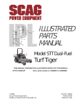 Scag Power Equipment TURF TIGER 6201 User's Manual