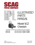 Scag Power Equipment CHEETAH SCZ User's Manual