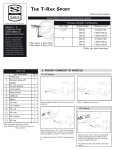 Saris The T-Rax Sport 4 bike User's Manual