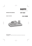 Sanyo VSP-3000 User's Manual