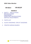 Sanyo VM-6615P User's Manual