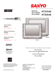 Sanyo Vizzon HT27546 User's Manual