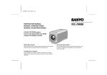 Sanyo VCC-ZM300 User's Manual