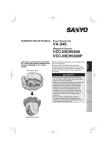 Sanyo VCC-MCH5600 User's Manual