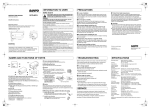 Sanyo VCC-6674 User's Manual