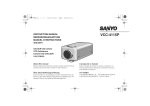 Sanyo VCC-4115P User's Manual