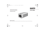 Sanyo VCC-3944 User's Manual