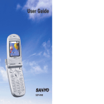 Sanyo SCP-8100 User's Manual