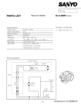 Sanyo SC-X1000P User's Manual