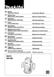 Sanyo Router 3612 User's Manual