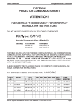 Sanyo PLC User's Manual