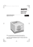 Sanyo DVP-P1U User's Manual