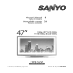 Sanyo NET@ DP47460 User's Manual