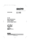 Sanyo LC-2430 User's Manual
