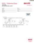 Sanyo ECO-i APR-P160BA User's Manual