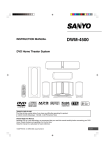 Sanyo DWM-4500 User's Manual