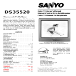 Sanyo DS35520 User's Manual