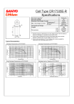 Sanyo CR17335E-R User's Manual