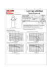 Sanyo CR14500 User's Manual