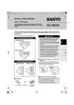 Sanyo VCC-P9575P User's Manual