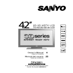 Sanyo 2D-3D User's Manual