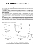 Sanus Systems VMAA26 User's Manual