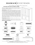 Sanus Systems CFAR47 User's Manual