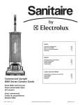 Sanitaire 9050 User's Manual