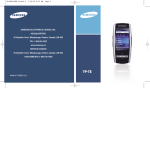 Samsung YP-T8Z User's Manual