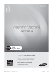 Samsung WF405ATPASU User's Manual