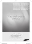 Samsung WF-B1056 User's Manual