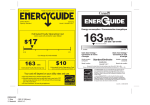 Samsung WA400PJHDWR/AA Energy Guide