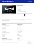 Samsung UN65JU750DFXZA Specification Sheet