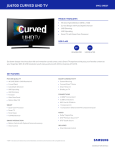 Samsung UN65JU670DFXZA Specification Sheet