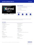 Samsung UN55JU6700FXZA Specification Sheet