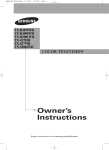 Samsung TX-S2782H User's Manual