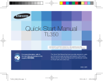 Samsung TL350 User's Manual