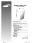 Samsung SW52ASP User's Manual