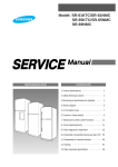 Samsung SR-61KTC User's Manual