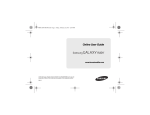 Samsung SPH-M830ZKABST User's Manual