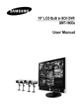 Samsung SMT-190Dx User's Manual