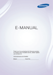 Samsung UN65HU9000 User's Manual