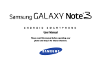 Samsung SM-N900VZKEVZW User's Manual