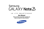 Samsung SM-N900AZKEATT User's Manual