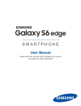 Samsung SM-G925TZDATMB User's Manual