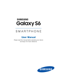 Samsung SM-G920RZKAUSC User's Manual