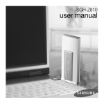 Samsung SGH-Z810 User's Manual